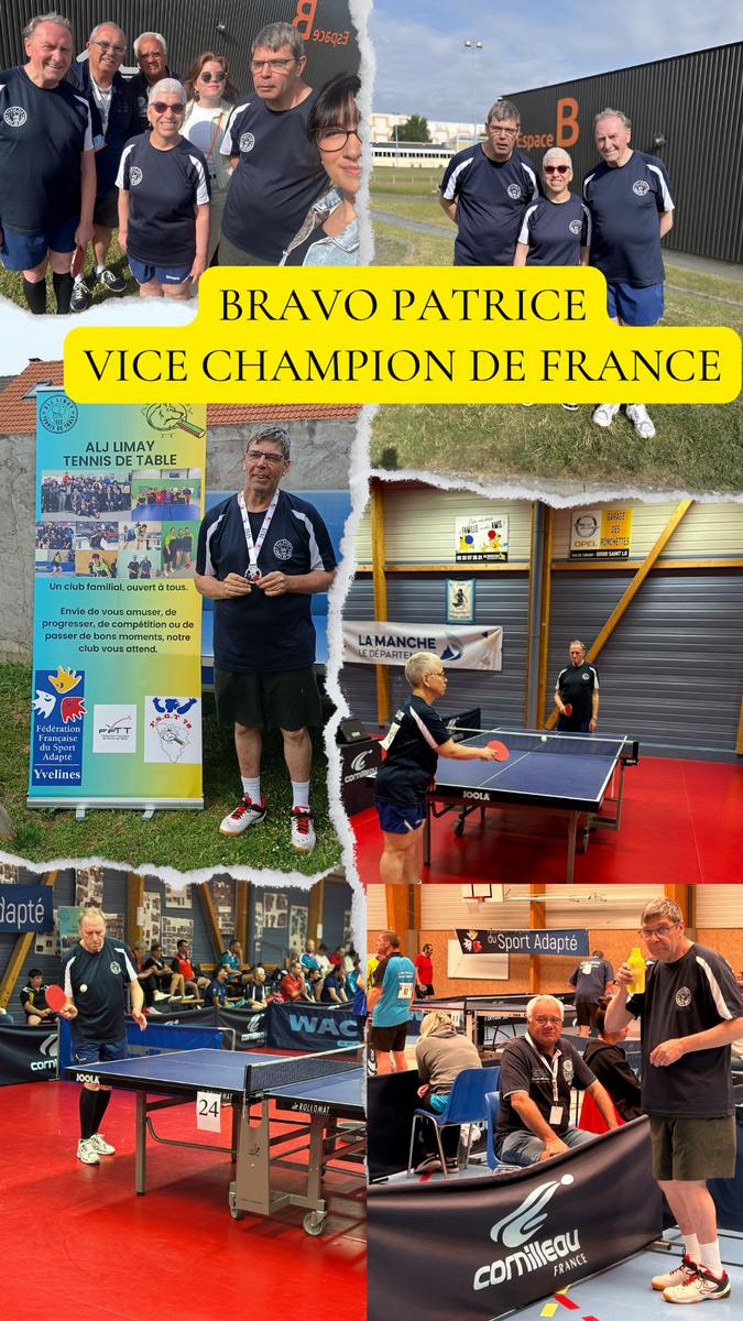 Patrice Vice-champion de france