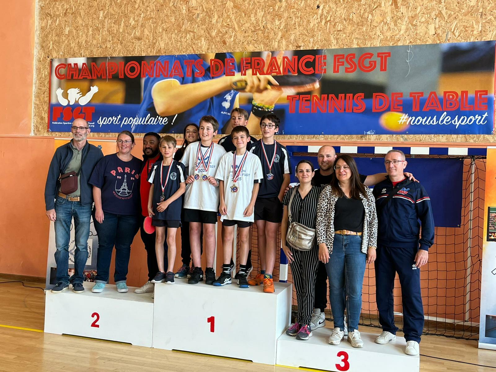 Jeunes à Lonlaville fédéraux FSGT