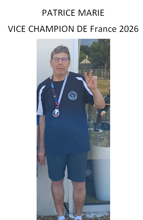 Patrice : vice champion de france FFSA