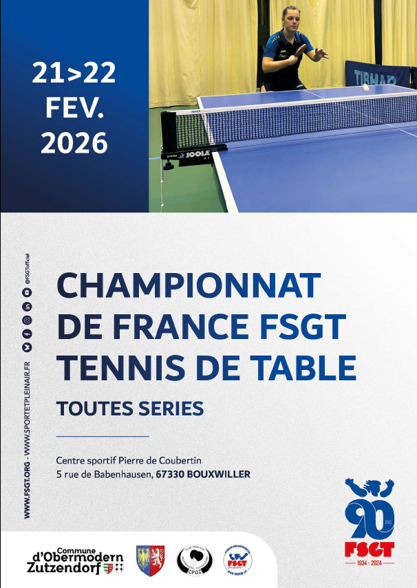 Championnat de france FSGT toutes series BOUXWILLER