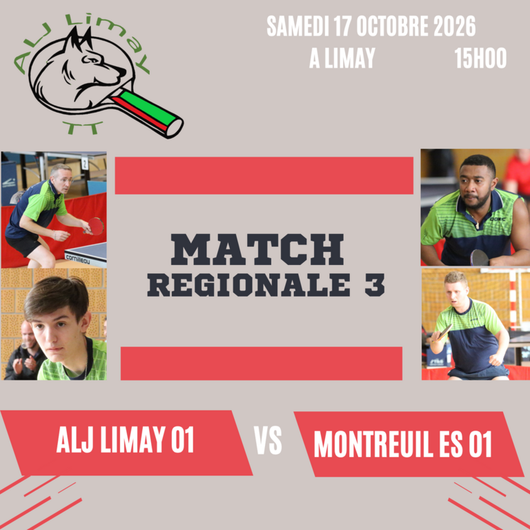 R3 : 3eme journee 2026/2027 phase 1