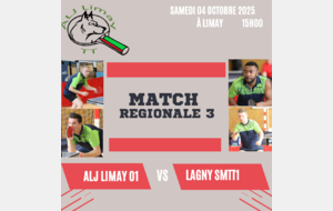 2 éme journée R3 phase 1 : LIMAY 1 contre LAGNY SMTT1