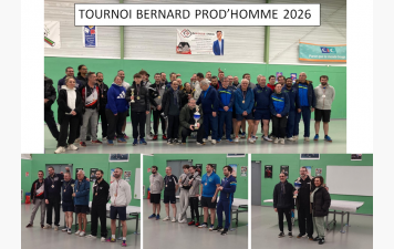 Tournoi Bernard Prod'homme 2026