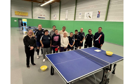 Reprise de l'entrainement pour le Sport Adapté